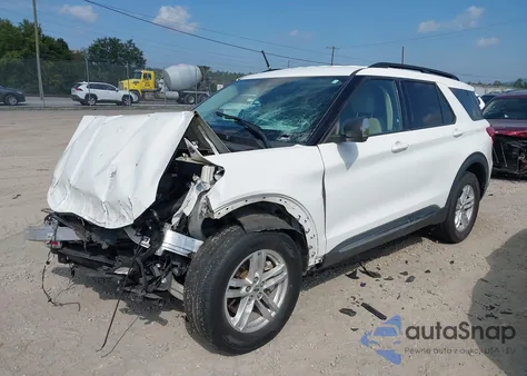 2020 Ford Explorer Xlt z USA, uszkodzony, nr VIN 1FMSK7DH9LGA67280
